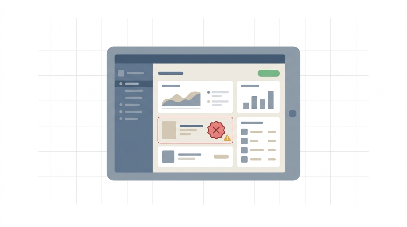 Google Merchant Center disapproved products dashboard showing product-level diagnostics and fix workflow